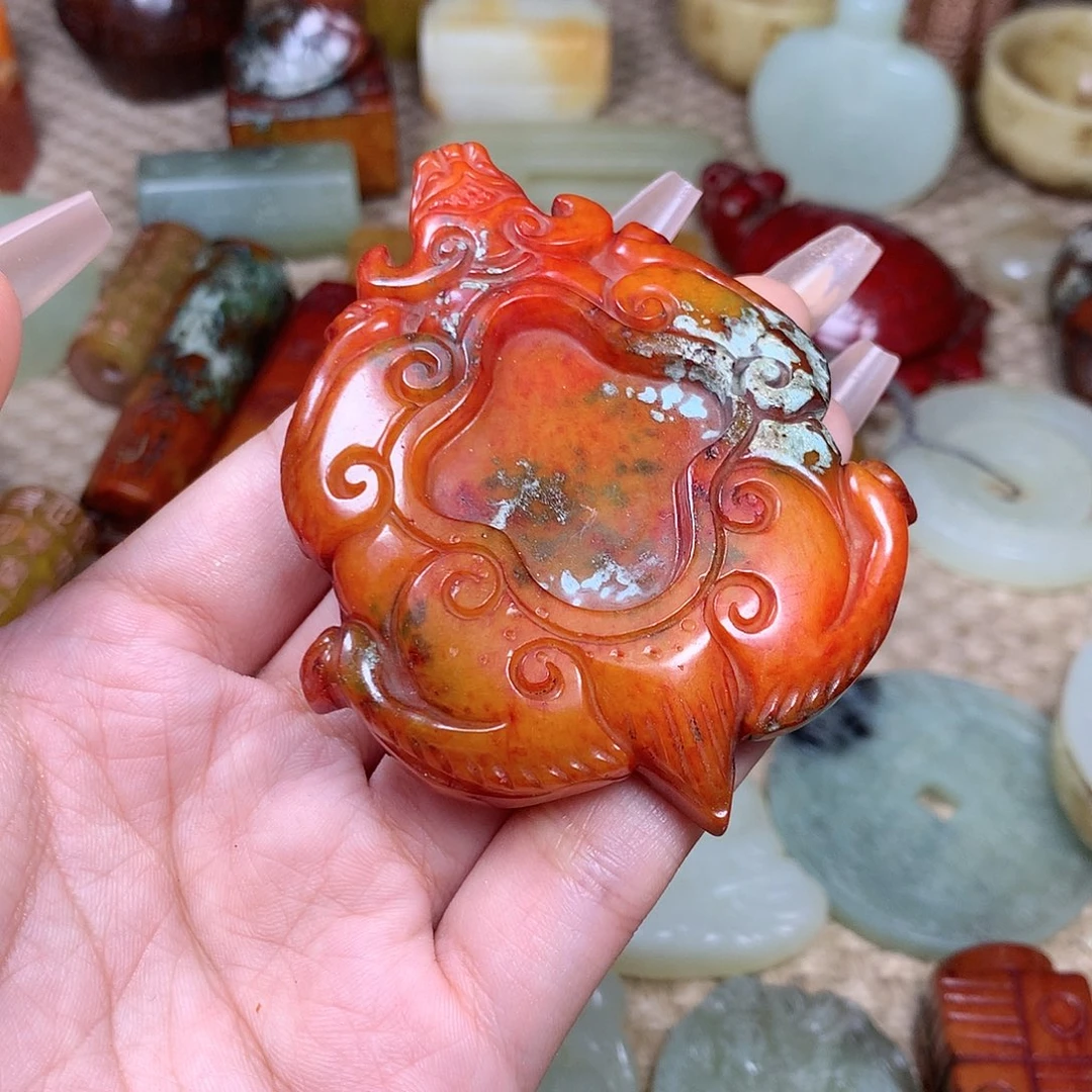 白玉菩提吊坠挂件