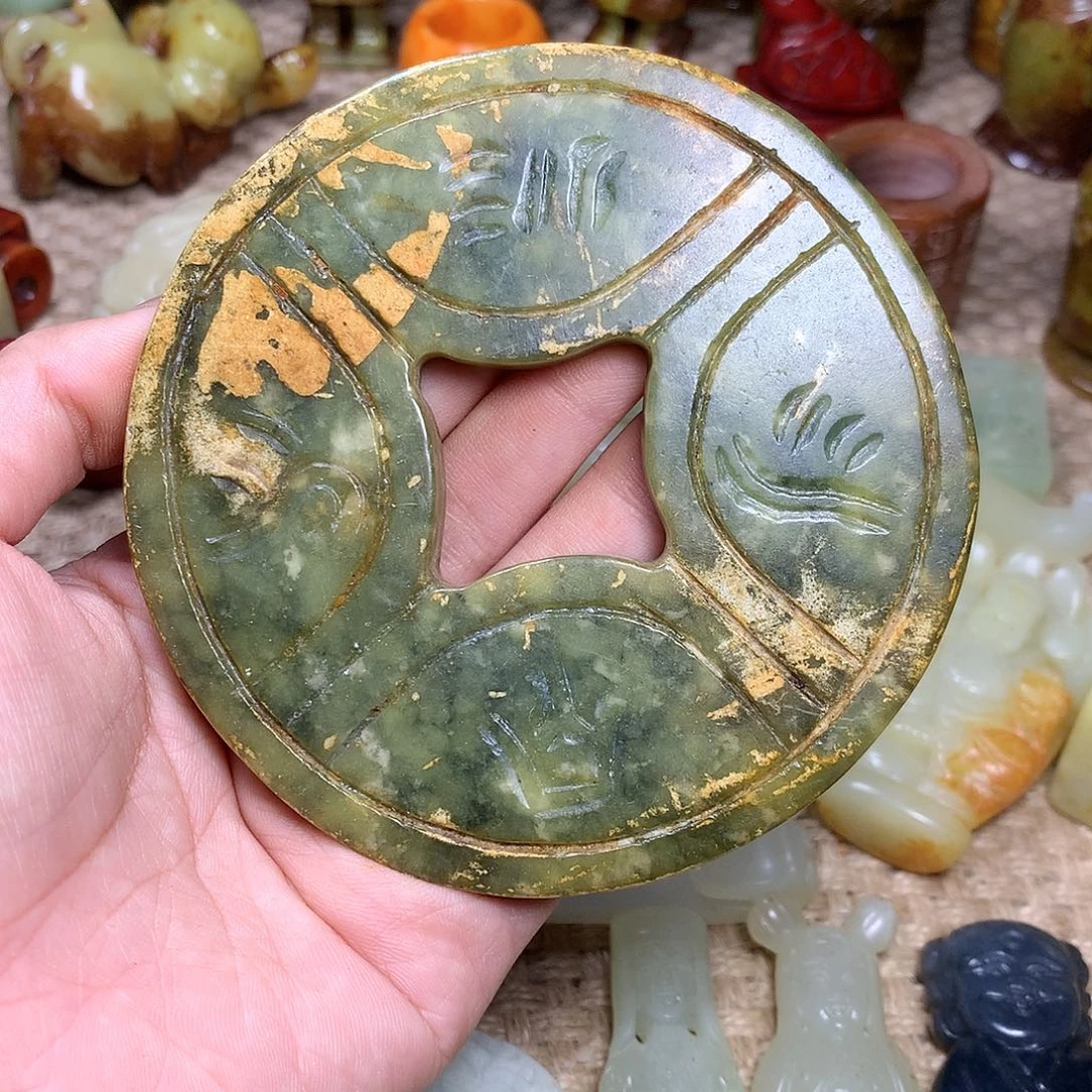 白玉菩提吊坠挂件