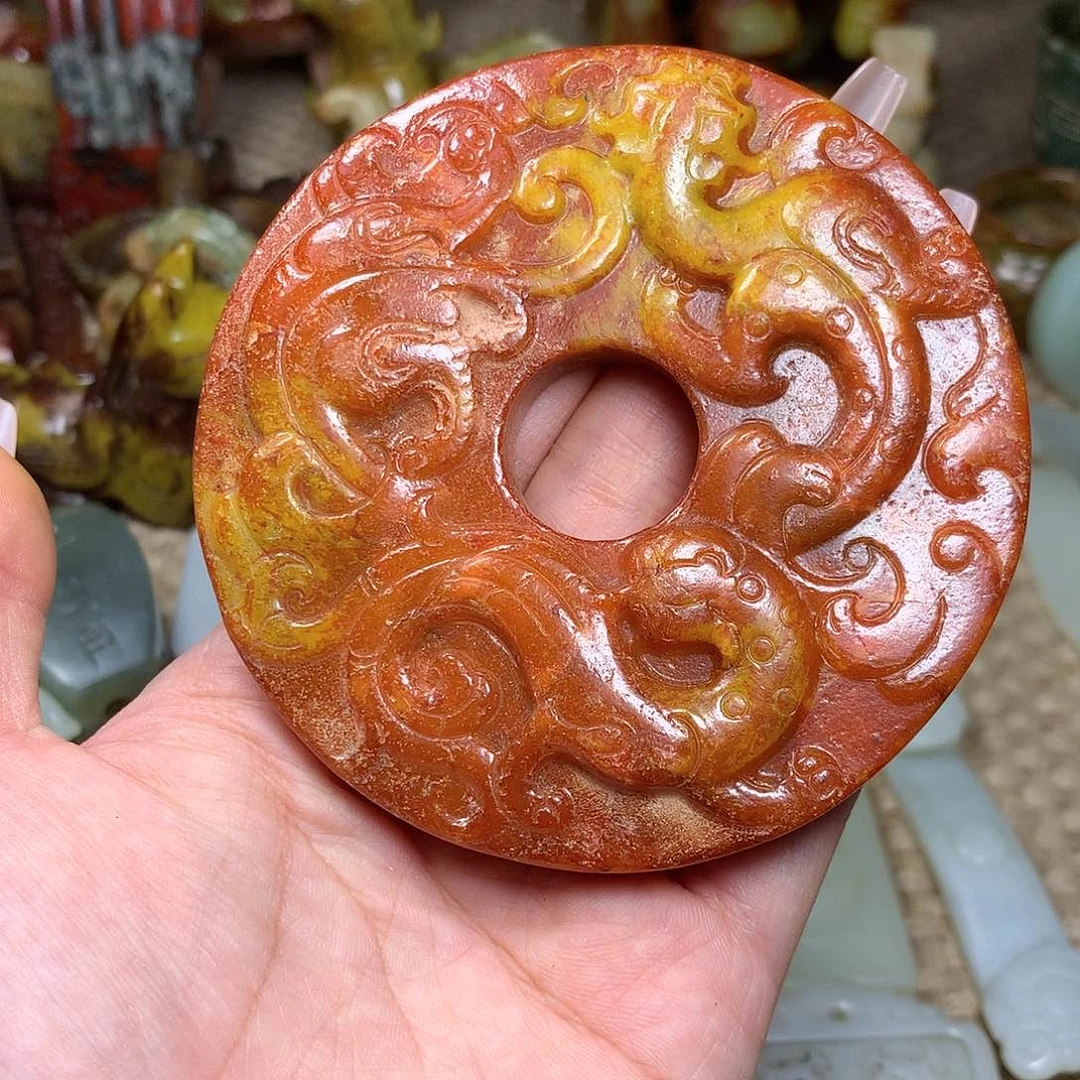 白玉菩提吊坠挂件