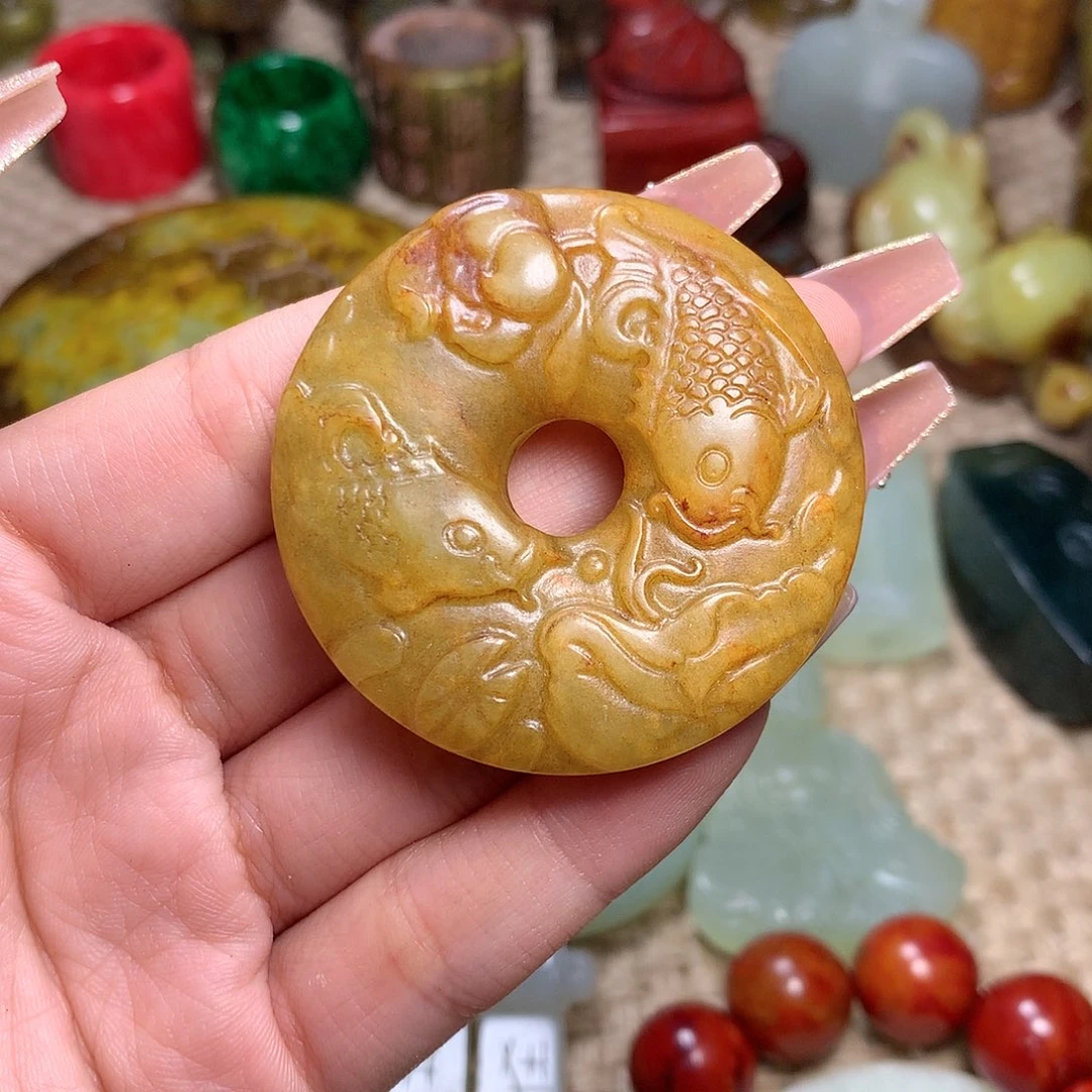 白玉菩提吊坠挂件