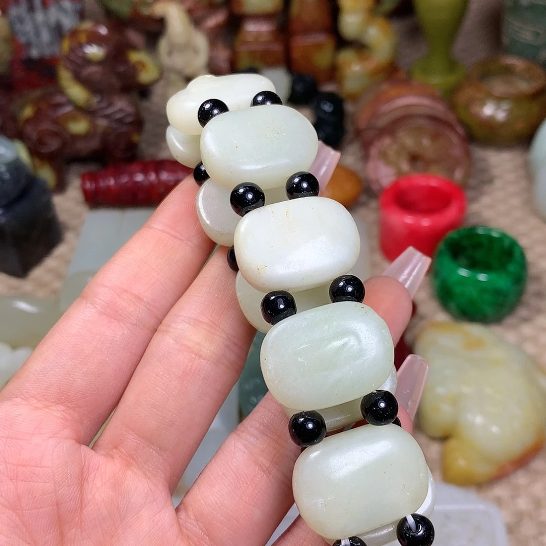 白玉菩提吊坠挂件