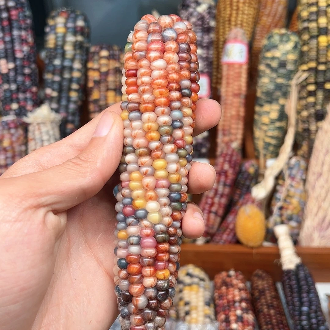 峰*晶文玩玉米毛料精品