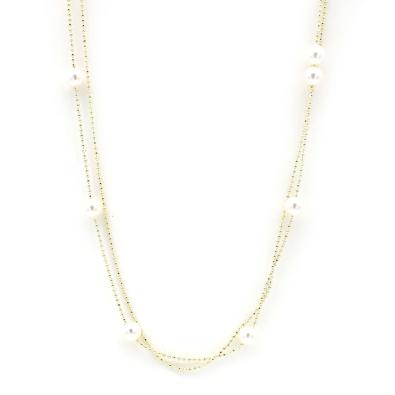 铜合金项链 设计师款时尚轻奢项链~3409