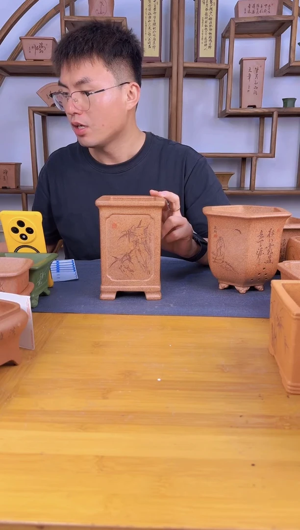 【闪购商品】紫砂花盆紫砂花盆-苏兵