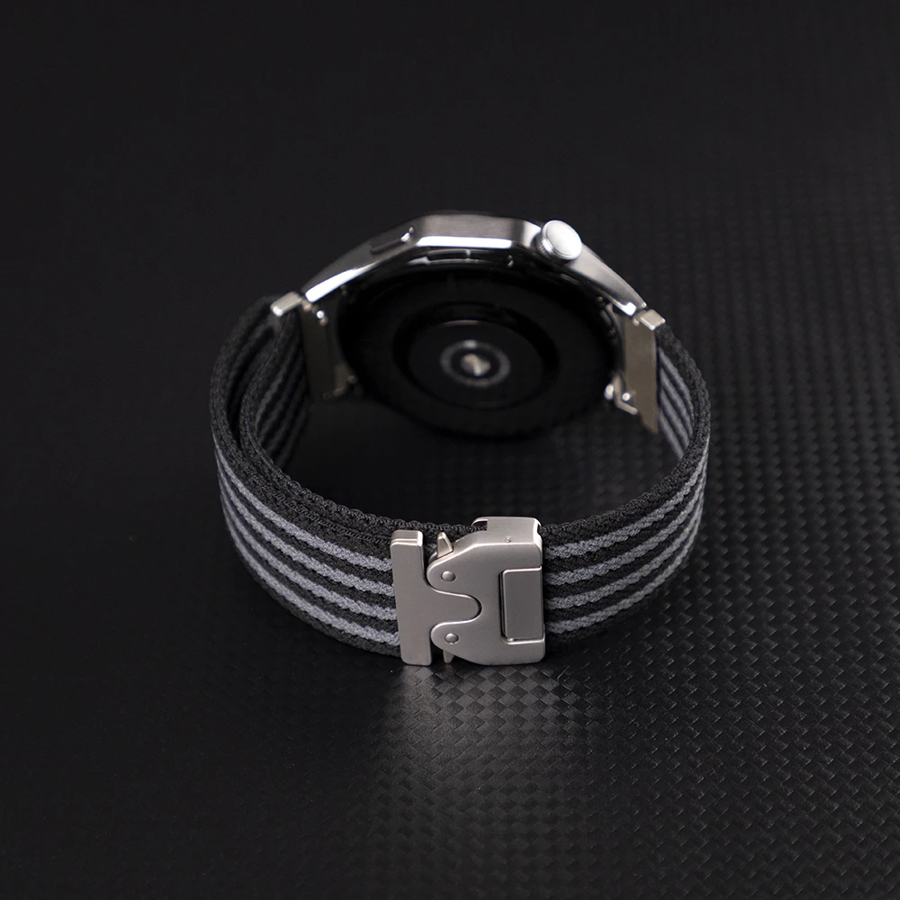 适用华为手表新款GT6表带GT4机甲风watch5降落伞扣GT2Pro尼龙编织
