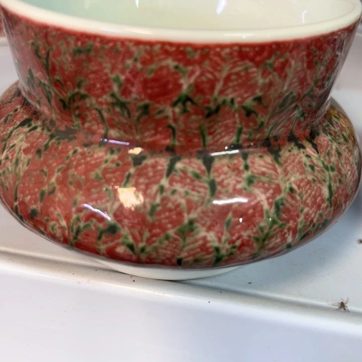 皆****喜景德镇陶瓷釉里红