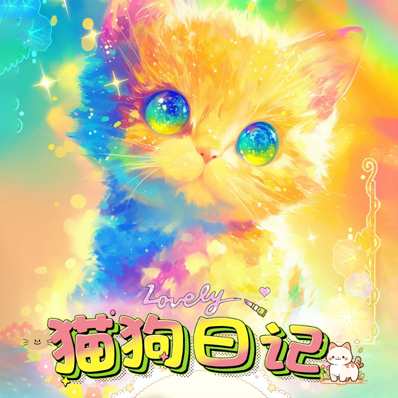 萌卡文创-猫狗日记第一弹集换式收藏卡牌