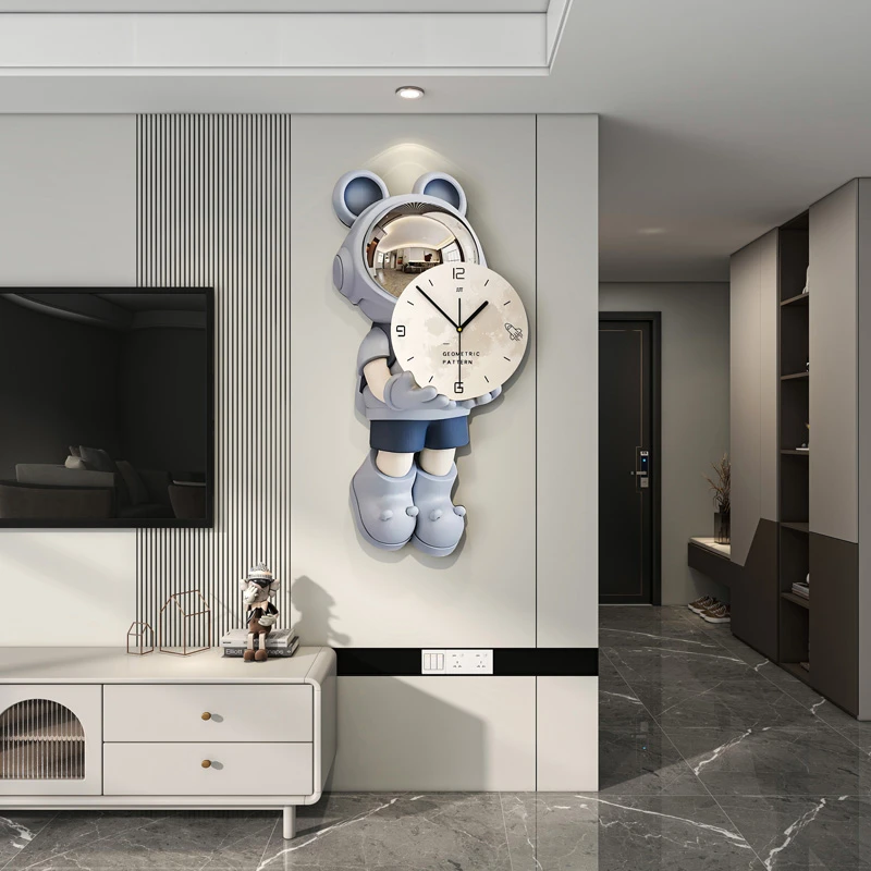 钟表挂钟客厅2025新款家用创意时钟挂墙简约现代餐厅大气装饰挂表