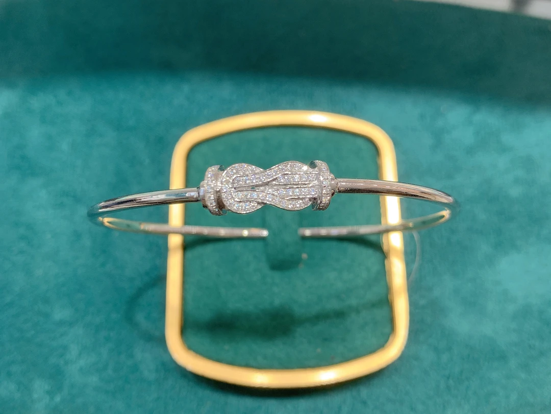 八字手镯 铂金PT950 气质时尚个性款