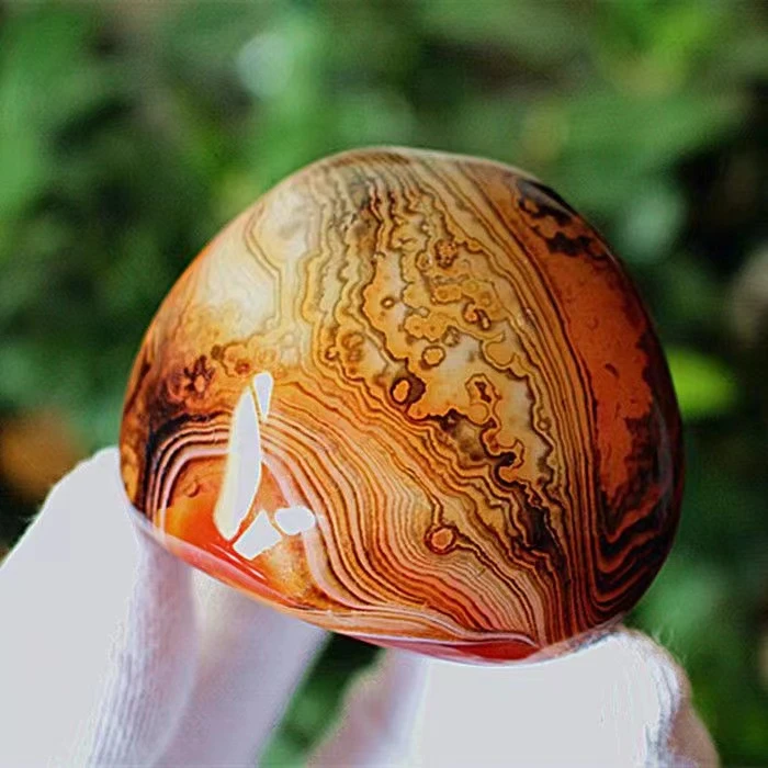 马达加斯加天然缠丝玛瑙原石吊坠鱼缸造景石玛瑙手把件多样性发货