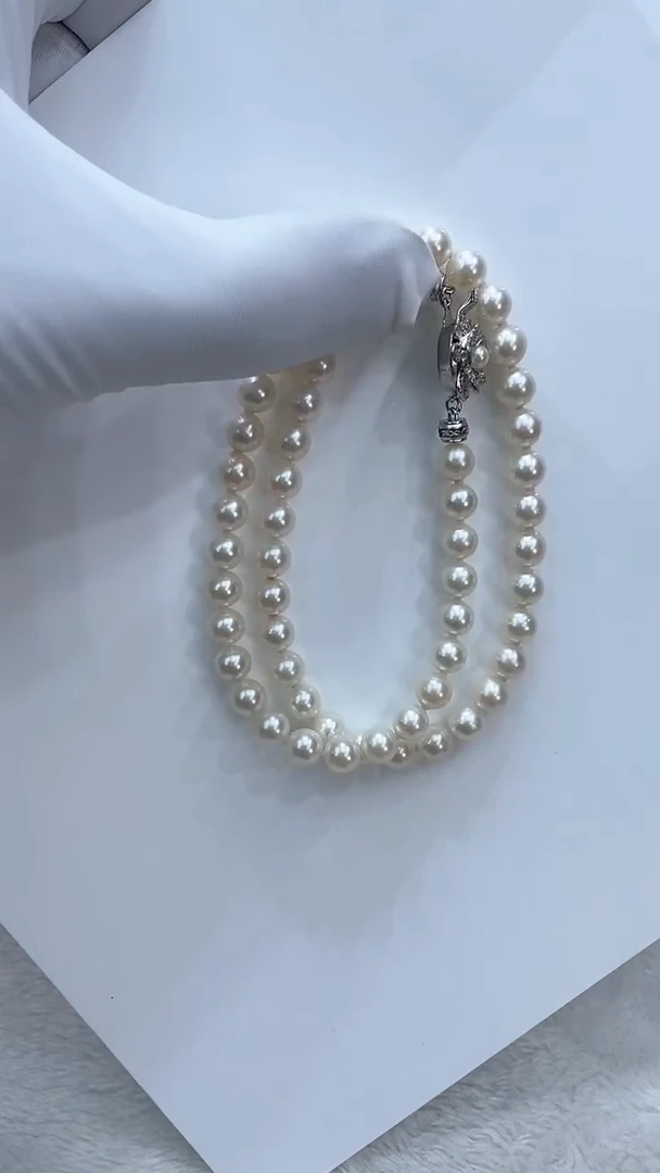 【闪购商品】海水珍珠项链合金海水akoya项链