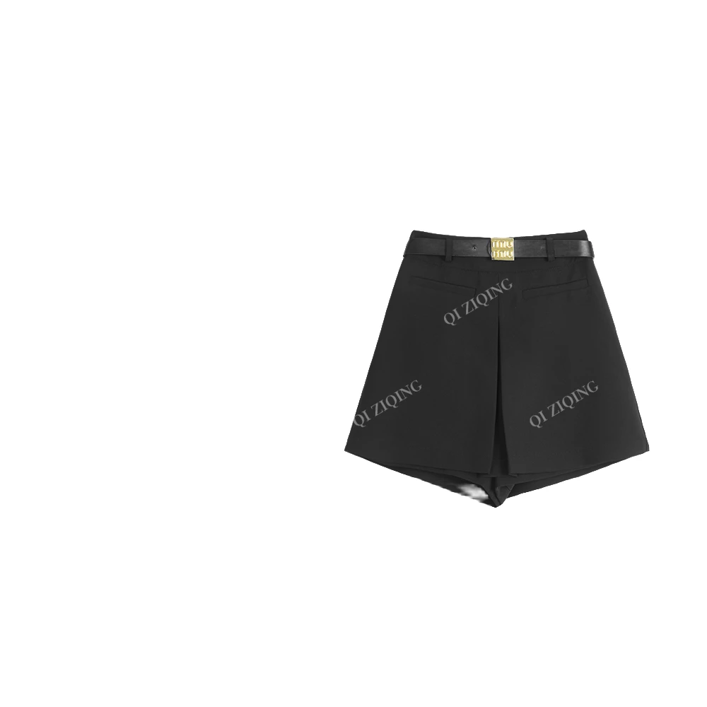 【封后轻奢设计】2024新款显瘦百搭短裤87021