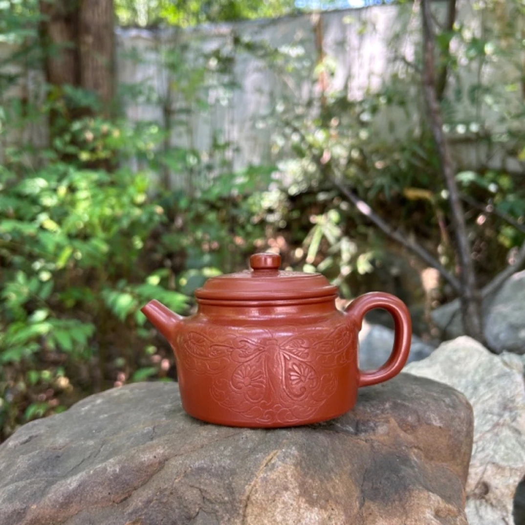 宜兴紫砂壶 德中 大红袍 容量约 210cc