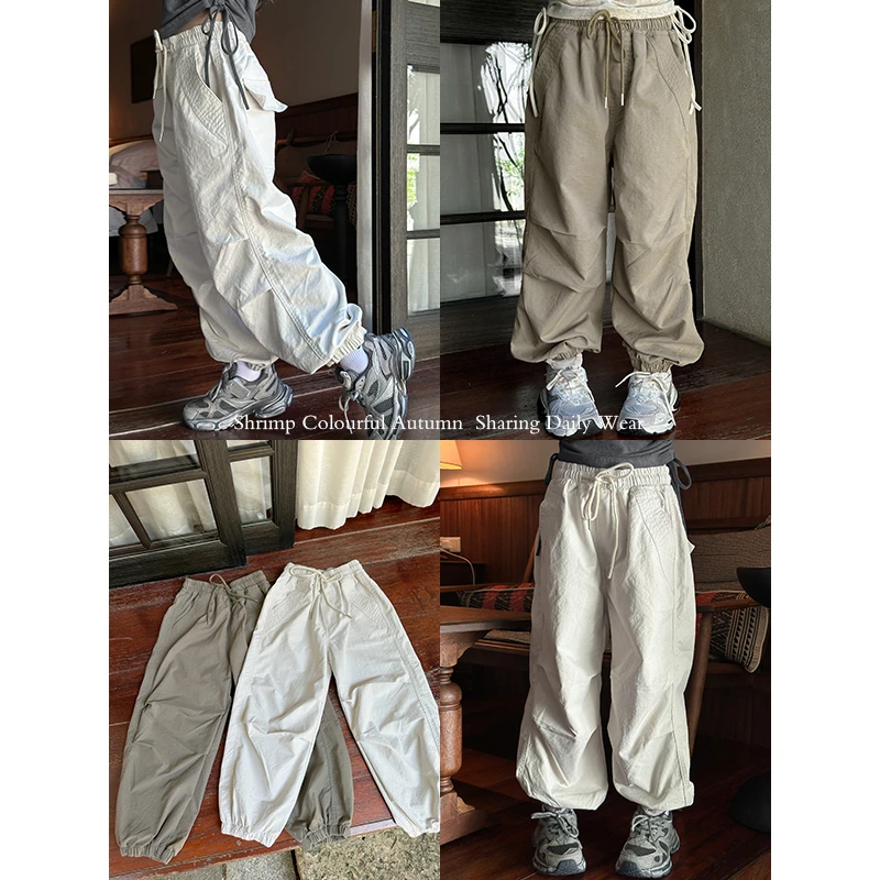 咸蛋小虾米童装2024年秋装新款韩国女童洋气高品质休闲长裤子