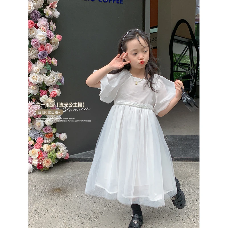 【六一公主裙】Lovi家 23年夏装韩国亮丝公主六一连衣裙