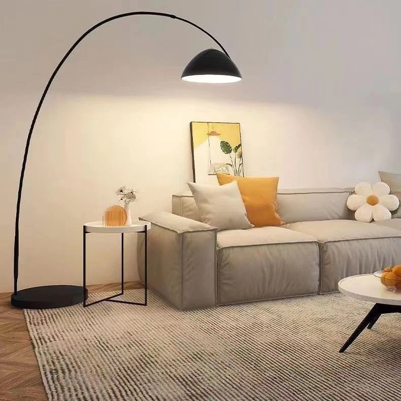 钓鱼灯落地灯北欧后现代简约客厅沙发灯轻奢创意书房卧室立式台灯