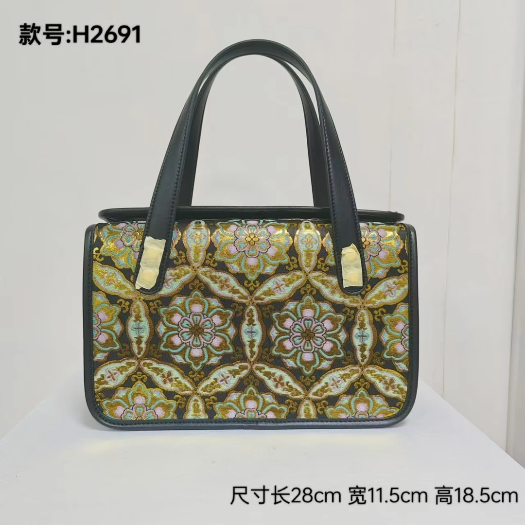 民族风手提斜跨单肩相机包