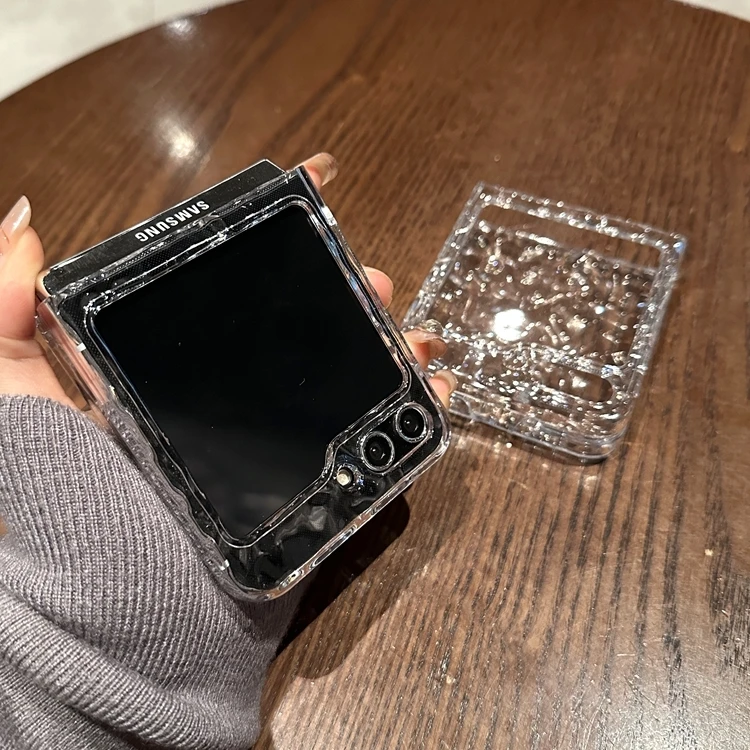 【高透不发黄】适用三星zflip5手机壳Galaxy Z Flip4折叠屏zflip3