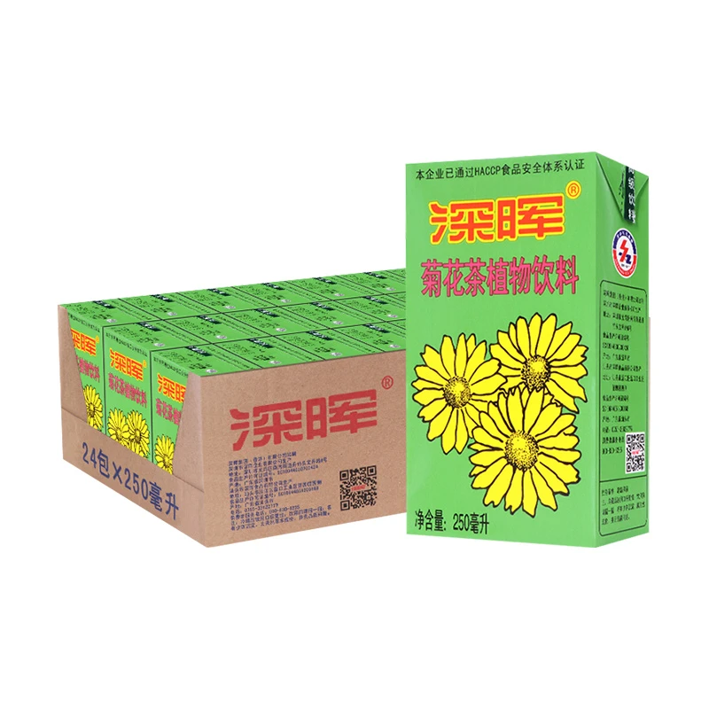 深晖菊花茶饮料凉茶饮料菊花夏天解渴饮品整箱装夏季饮品