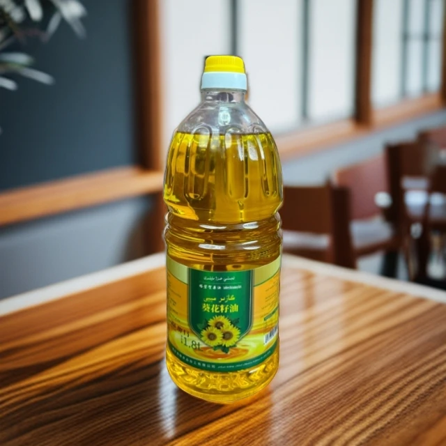 喀什本地生产的正纯葵花籽油1.8L