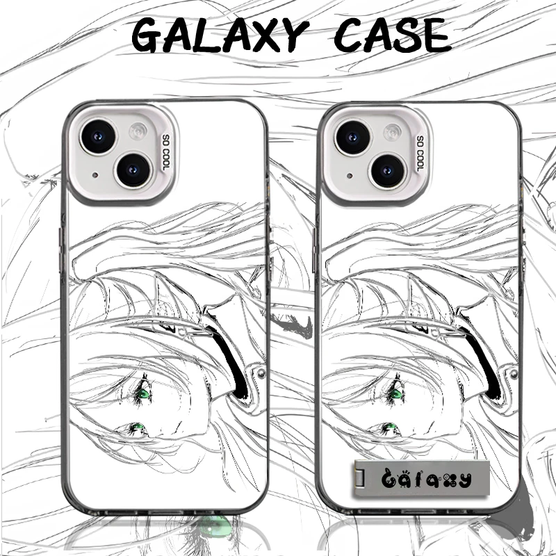 芙莉莲适用创意可爱小众苹果16华为小米14彩银手机防摔壳Paoive