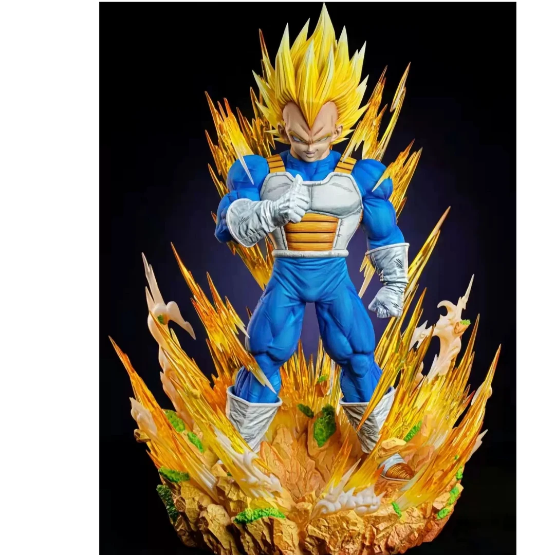 七龙珠超级赛亚人 贝吉塔孙悟空特兰克斯GK手办礼物雕像模型摆件