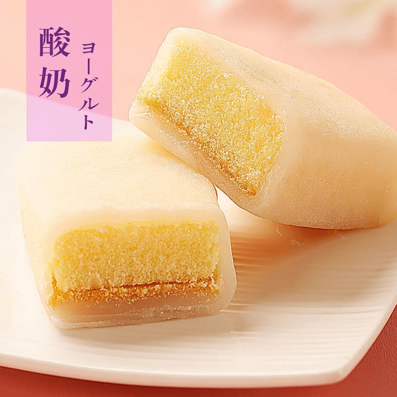囧仙子 冰皮蛋糕混合口味早餐软面包冰皮月亮蛋糕正品网红休闲小零食笋0g