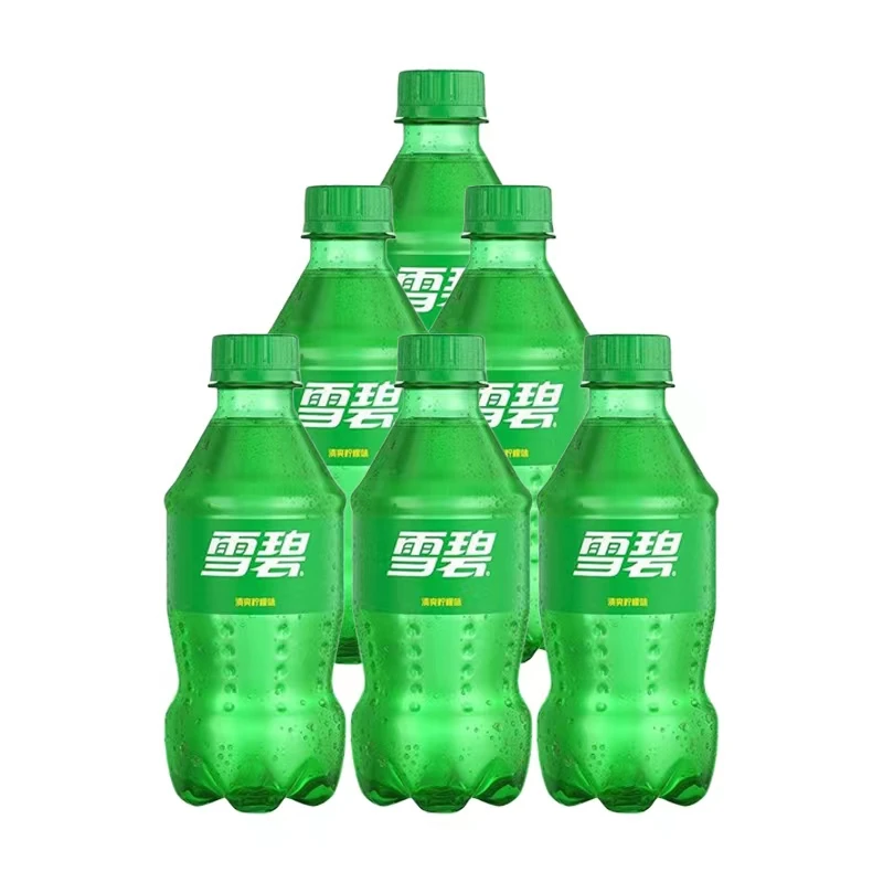 （当天发货新日期）雪碧可口可乐300ML轻便6瓶装包邮迷你畅饮柠檬味