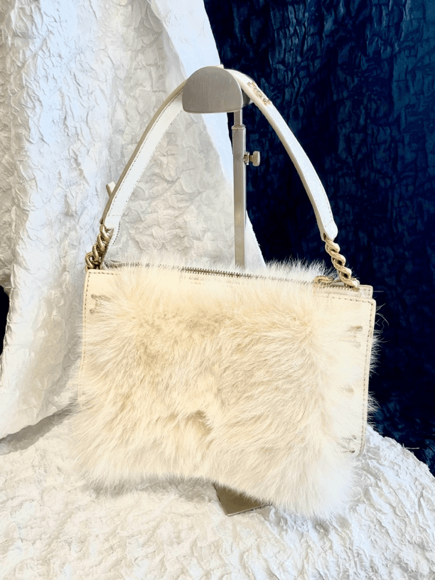 95新 Celine/思琳 夏七中古/白雪公主/稀有皮/腋下手提单肩包