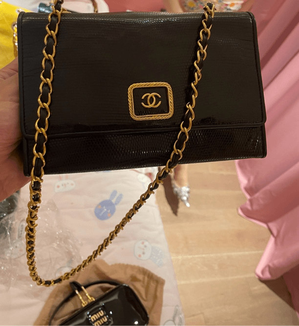 95新 Chanel/香奈儿 夏七中古/腋下单肩包