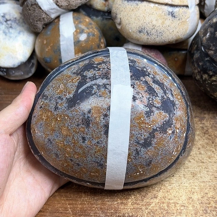 玛瑙/玉髓珠宝半成品未镶嵌摆件