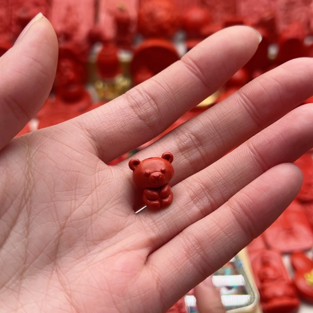 【闪购商品】含辰砂工艺品➕金色线圈