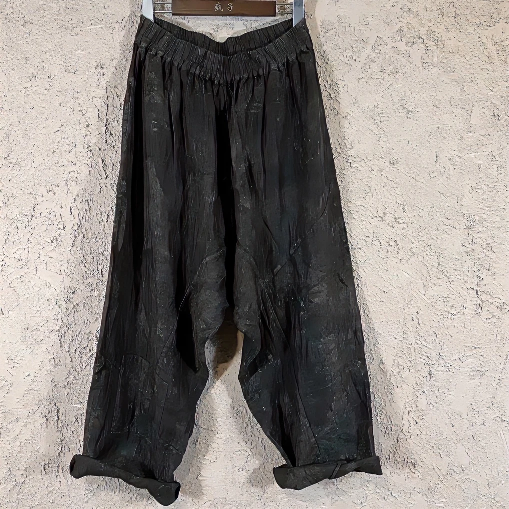 麻依者休闲裤子均码款号993