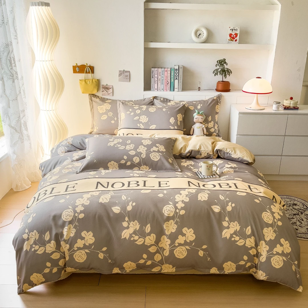 TeddyBear/泰迪熊轻奢磨毛加厚四件套