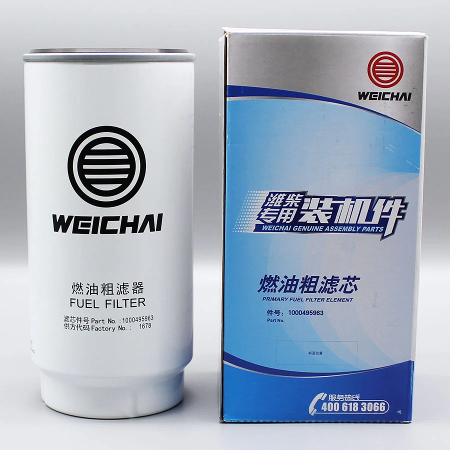 1000495963潍柴专用柴油滤清器滤芯原厂正品装机件潍柴动力粗滤芯