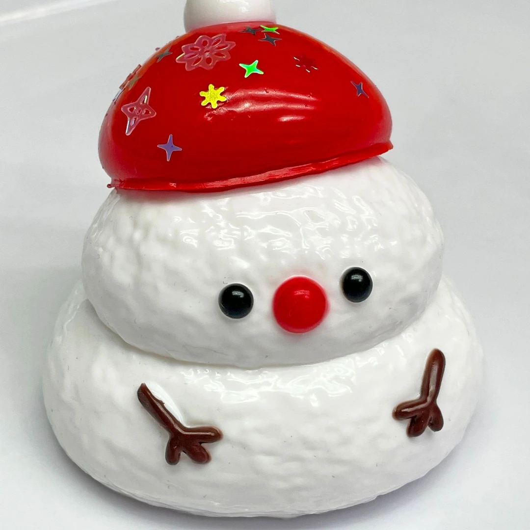 手工解压捏捏雪人捏捏-食品级硅胶（默认微瑕）