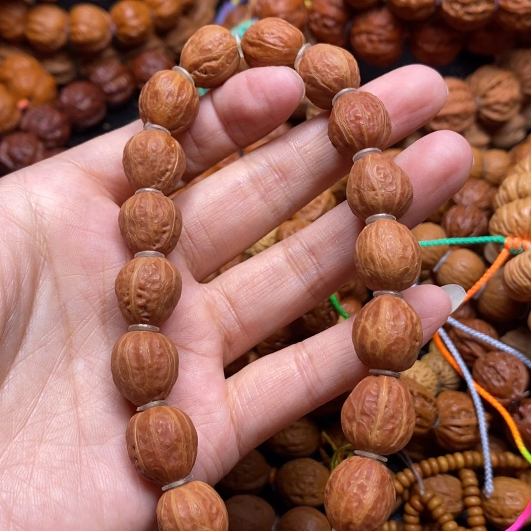桃核手串小红枣，