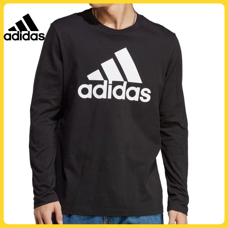 adidas阿迪达斯男子高能感M BL SJ LS T圆领长袖T恤IC9308