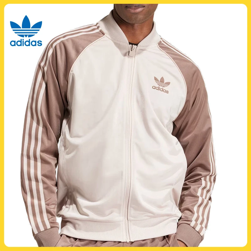 adidas Originals阿迪三叶草男子高能感SST TT针织外套IS3322