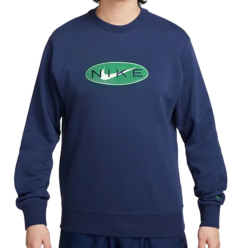 NIKE耐克男子AS M NSW CRW FT NCPS针织套头衫FZ4729-410