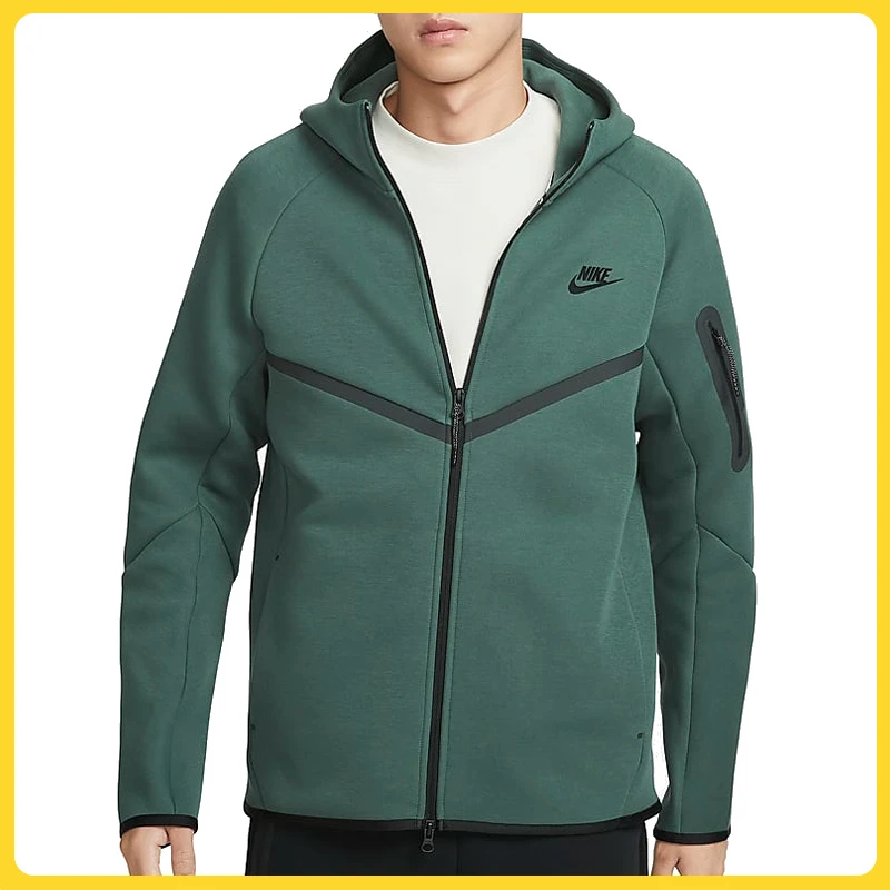 NIKE耐克男子AS M NK TCH FLC FZ WR HOODIE针织外套HV0950-338
