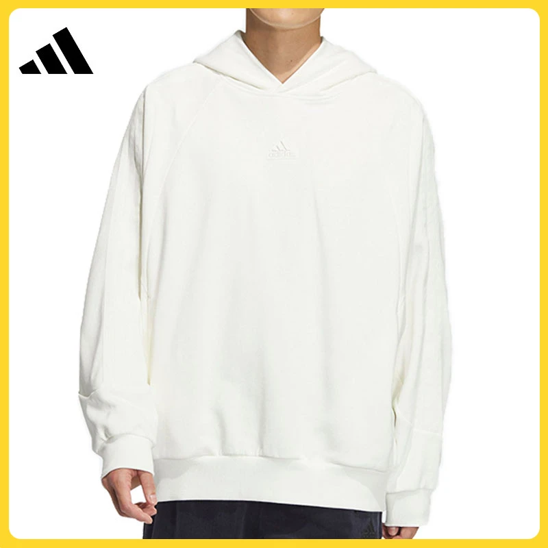 adidas阿迪达斯中性ST 3ST WRM HOOD针织连帽套衫JI6635