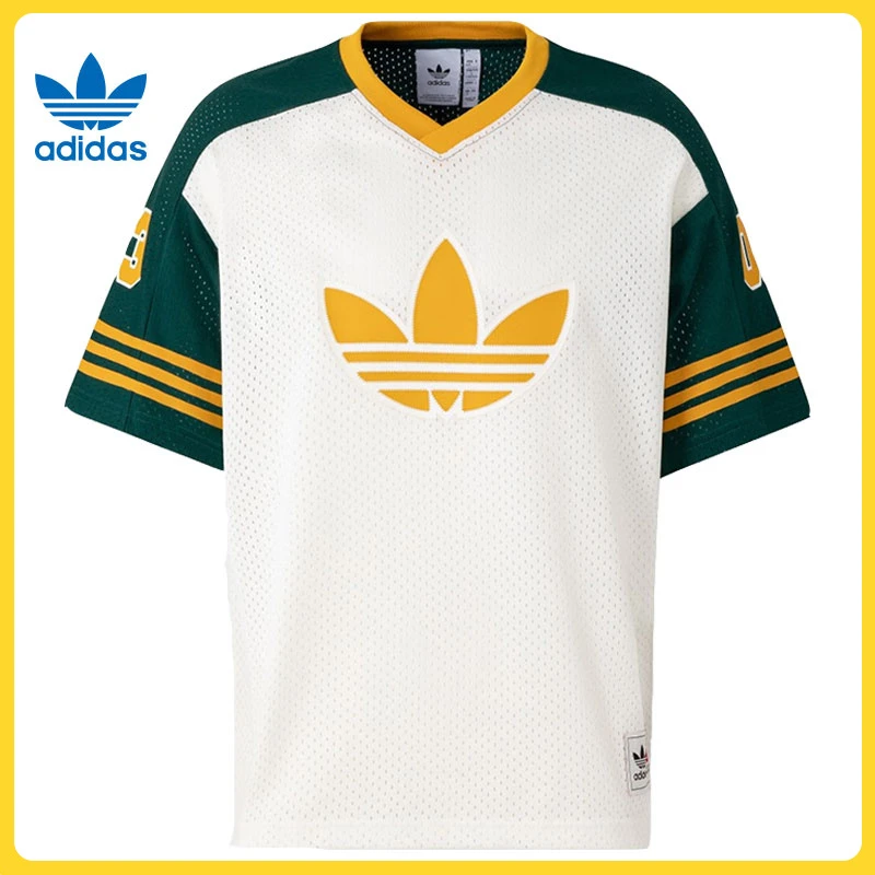 adidas Originals阿迪三叶草中性BB RS TEE U圆领短袖T恤JC6802