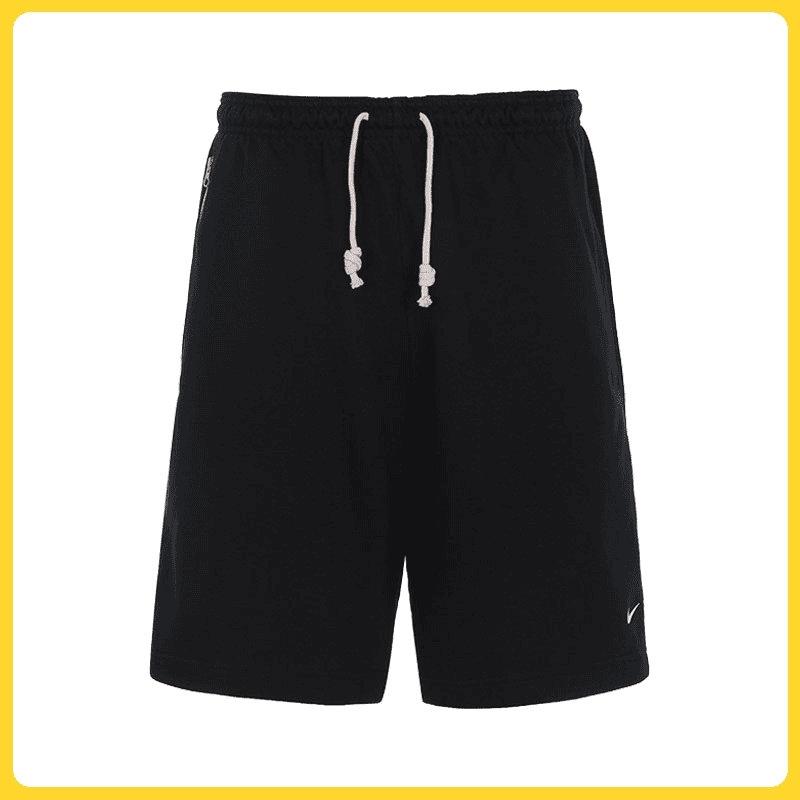 nike耐克男子 DF SI FLC 8IN SHORT黑色运动短裤DQ5713-010