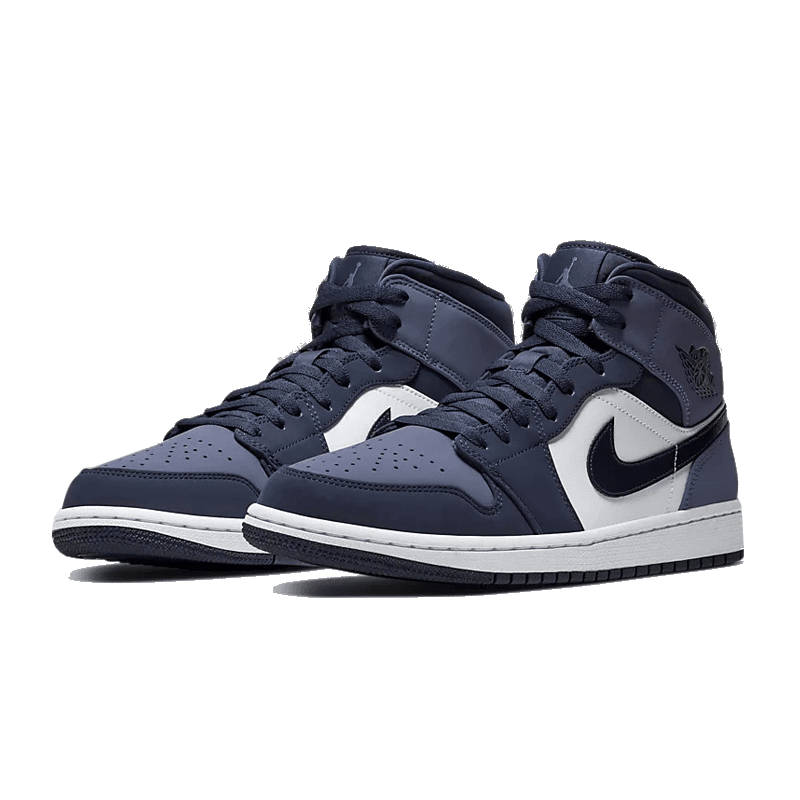 【甄选】nike耐克男鞋篮球鞋AIR JORDAN 1 MID运动鞋554724-445