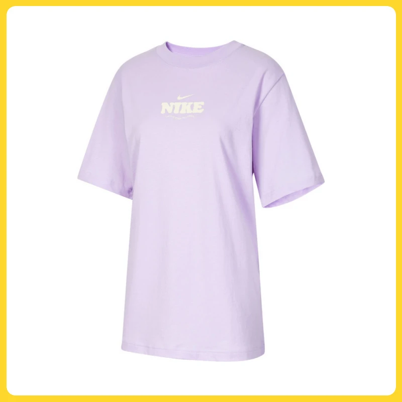 nike耐克女子时尚夏季运动训练休闲圆领欧若风短袖T恤HF6180-517