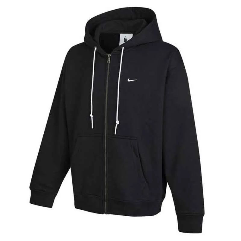 nike耐克男款连帽外套SOLO SWSH HW FZ HOODIE针织夹克DR0404-010