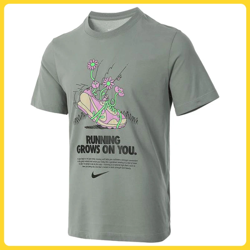 NIKE耐克男子AS M NK DF TEE RUN DNA FA24无领短袖T恤FZ8066-370