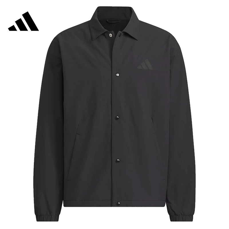 adidas阿迪达斯男子ST FL COACH JKT梭织无帽外套JN0114