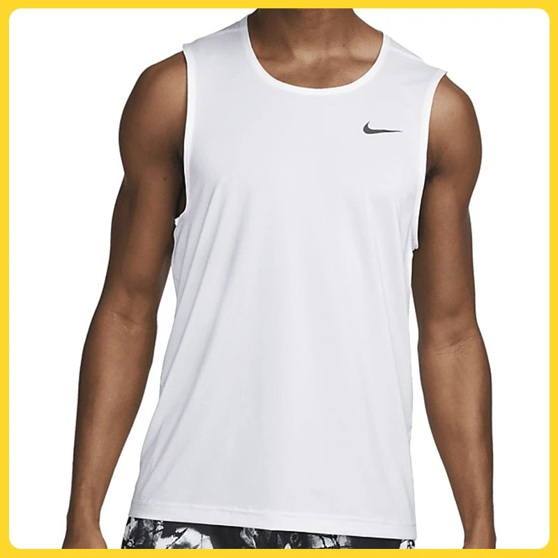 nike耐克男款舒适户外运动背心DF READY TANK健身训练DV9814-100
